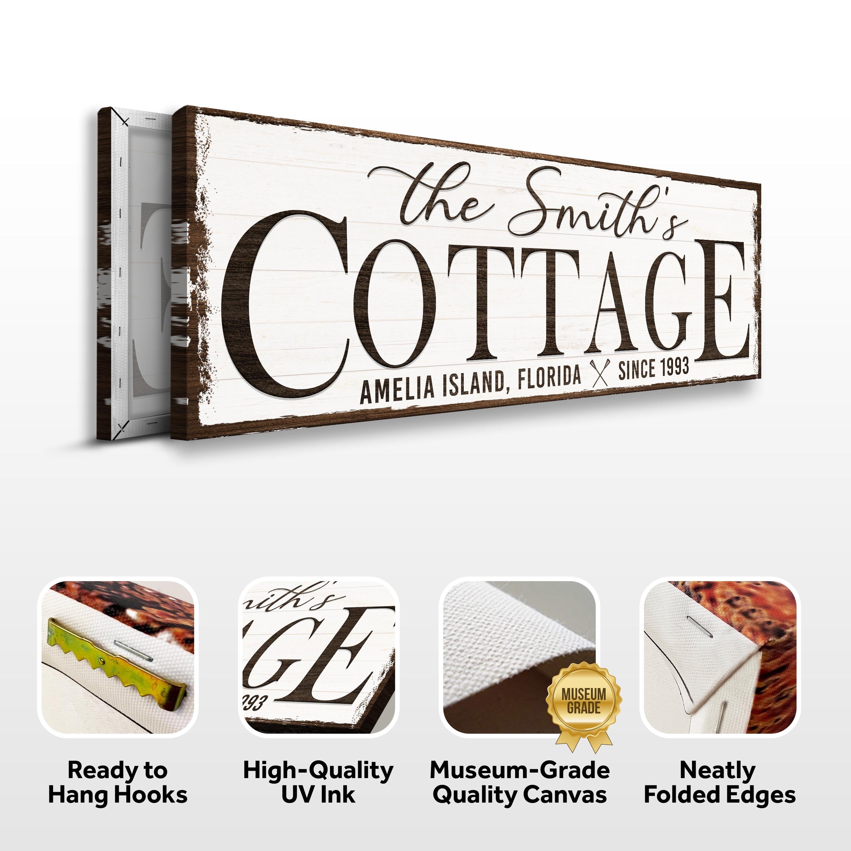 Cottage Beach House Sign II