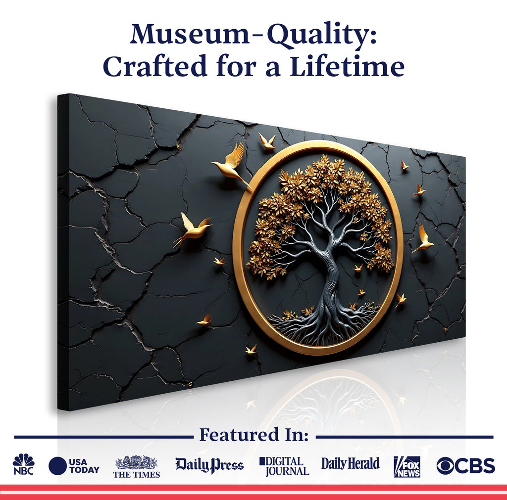 3D Celtic Tree of Life Wall Art IV