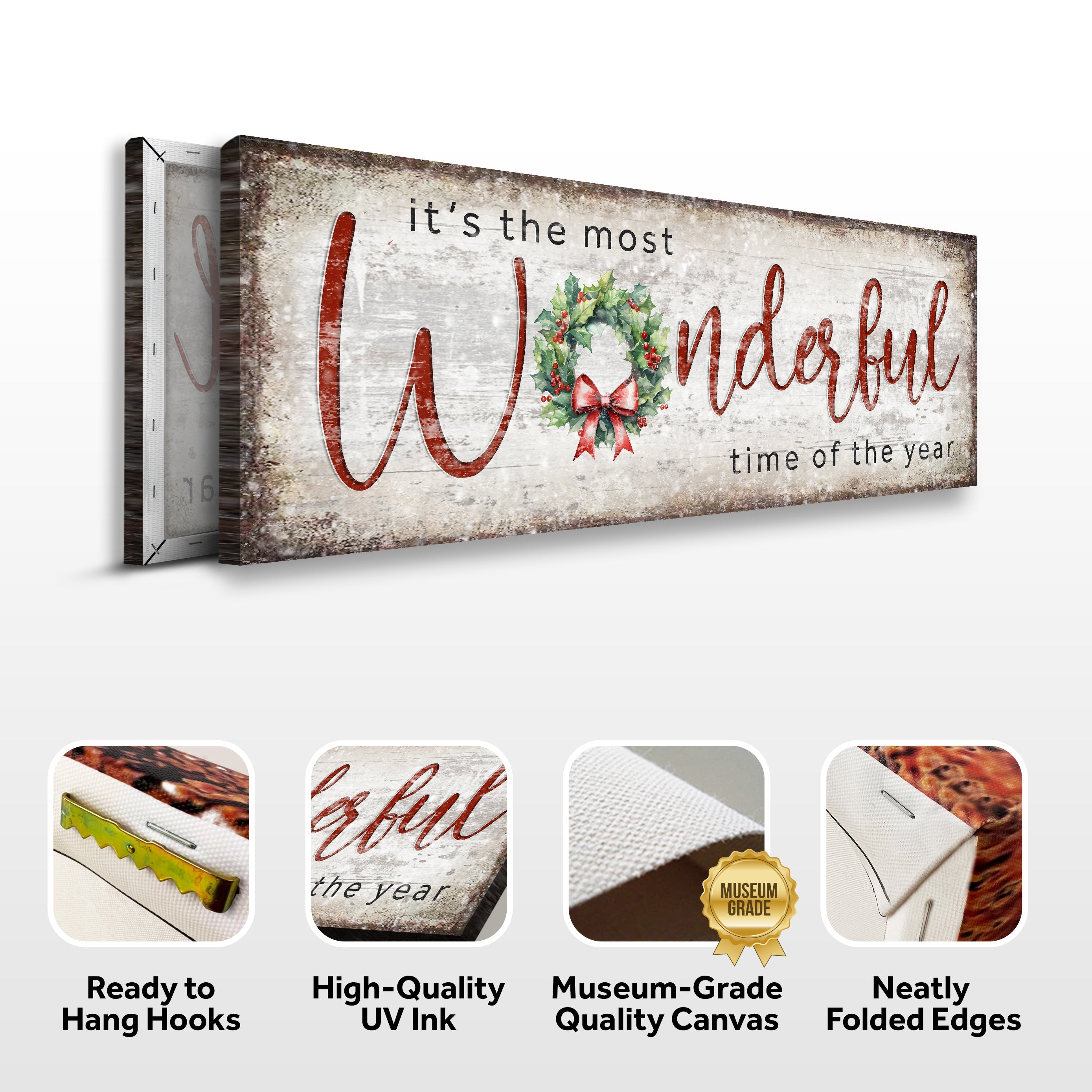 It's the most Wonderful Time of the Year Christmas Sign IV