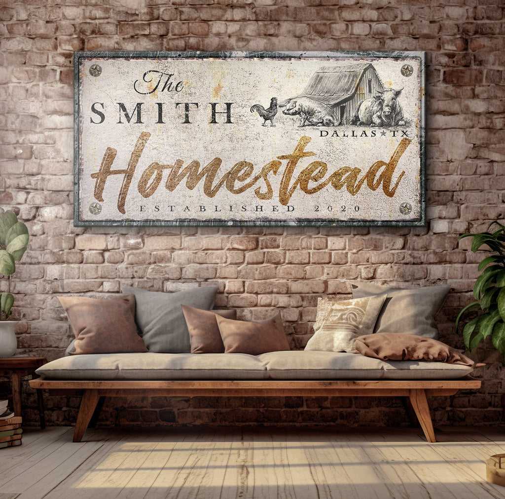 Homestead Sign IV