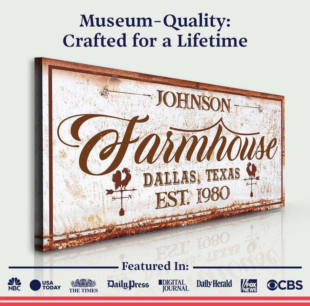 Farmhouse Sign III