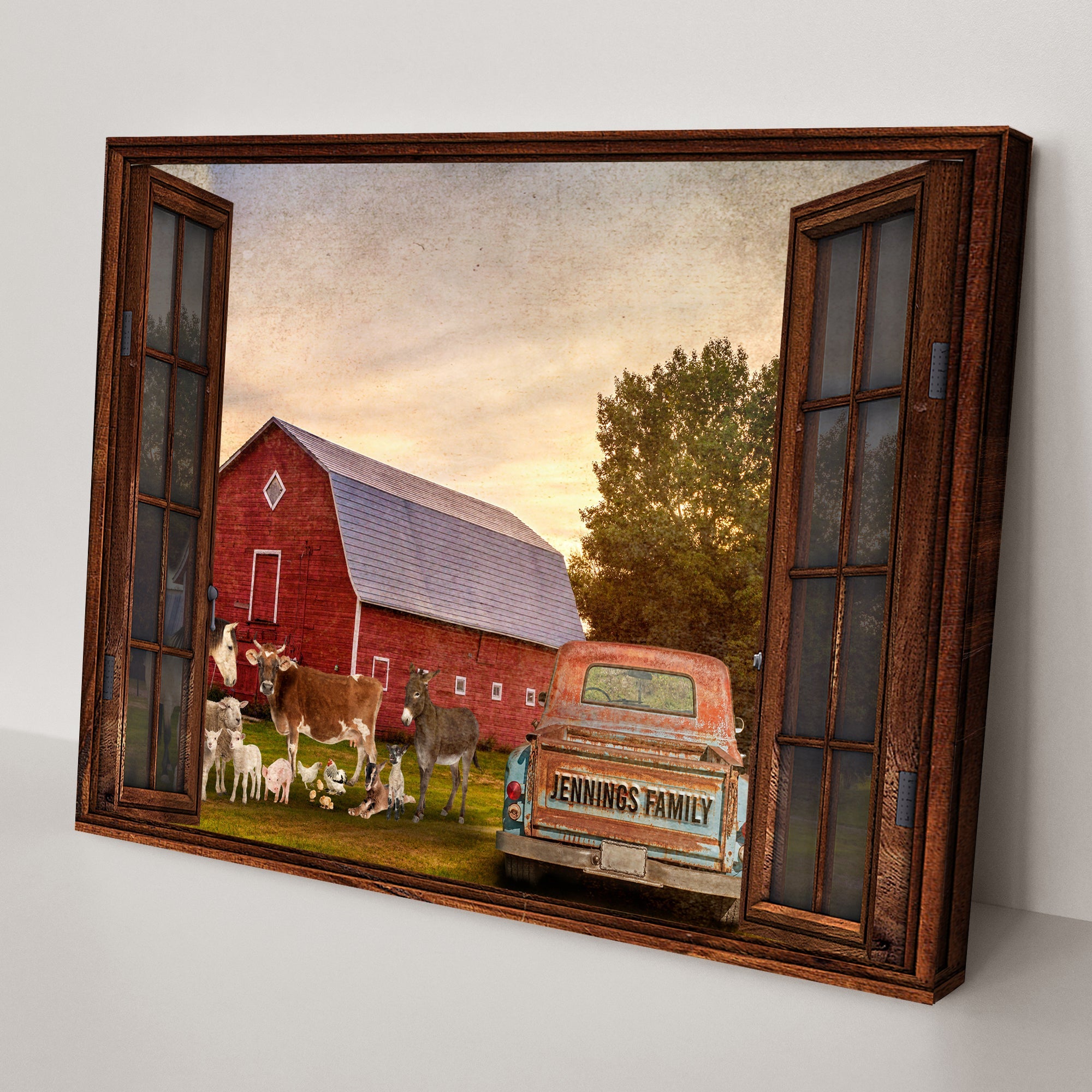 Family Farmhouse Sign