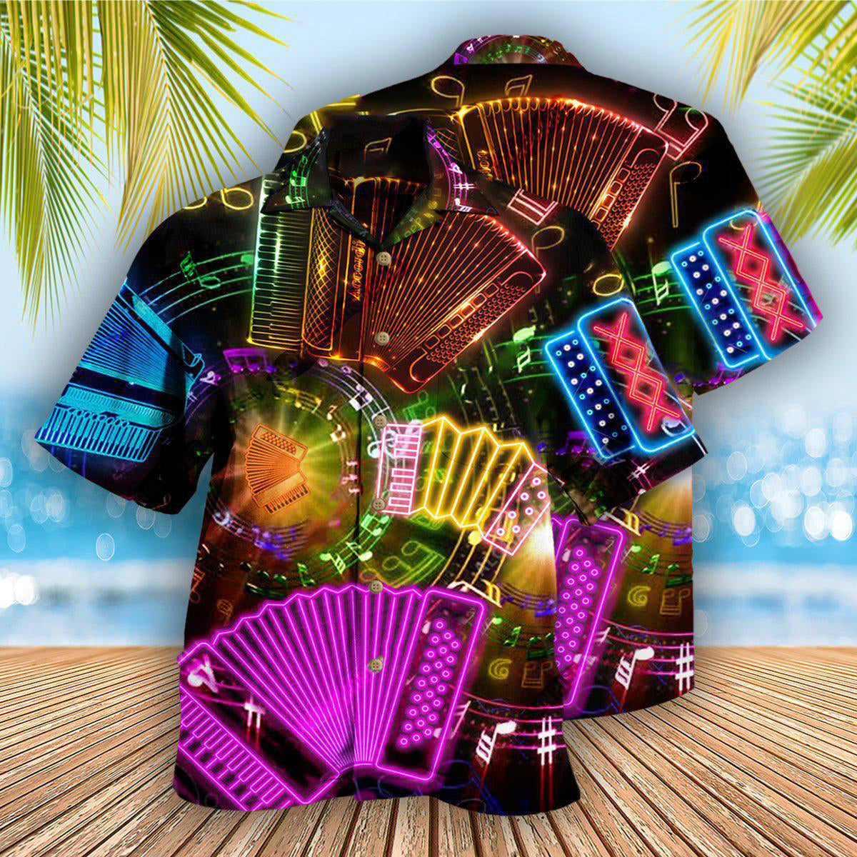 Accordion Music Go Where The Accordion Takes You In Color Life - Hawaiian Shirt