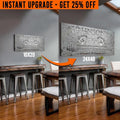 Upgrade Your 'Gym' (Style 3) Canvas To 24x48 Inches