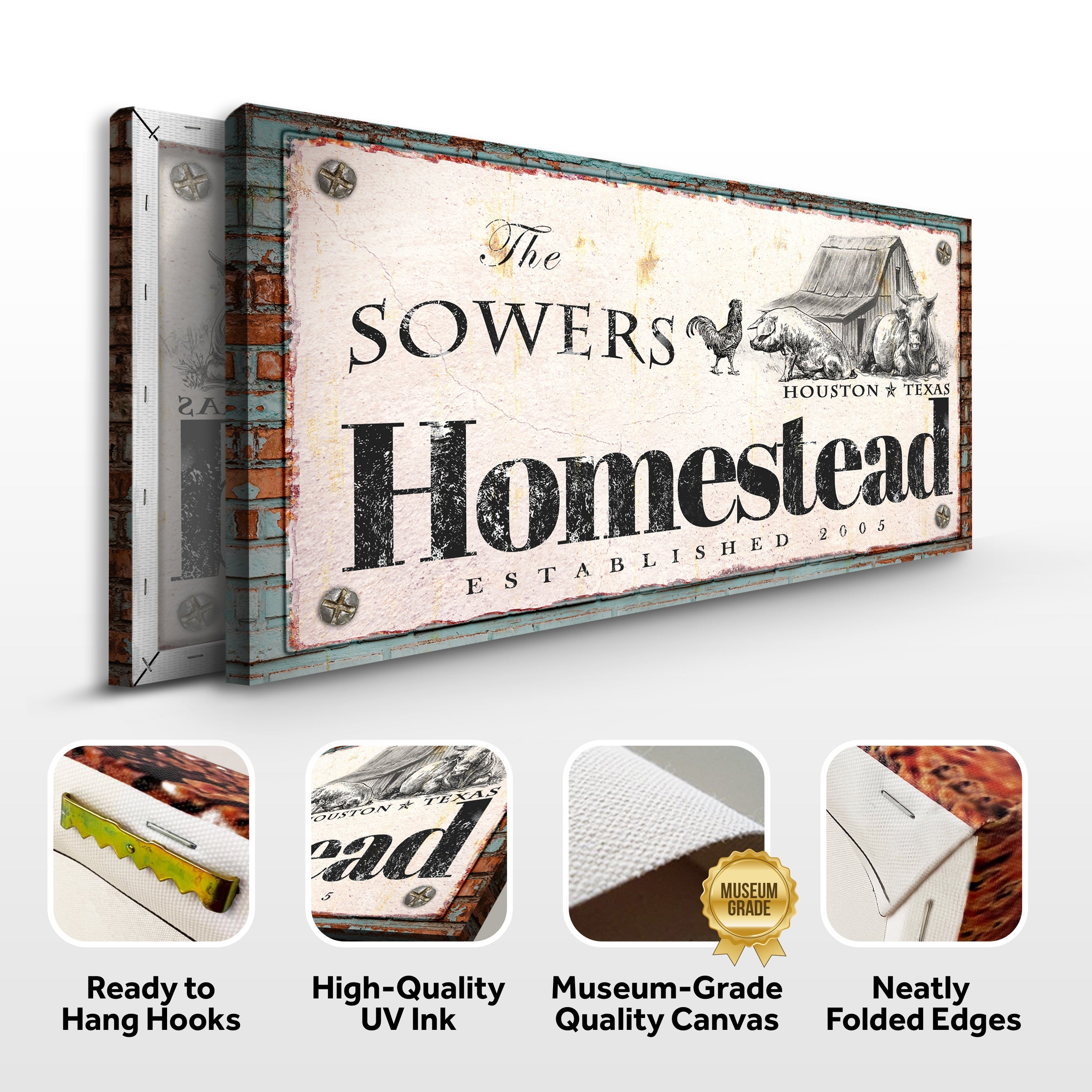 Homestead Sign III