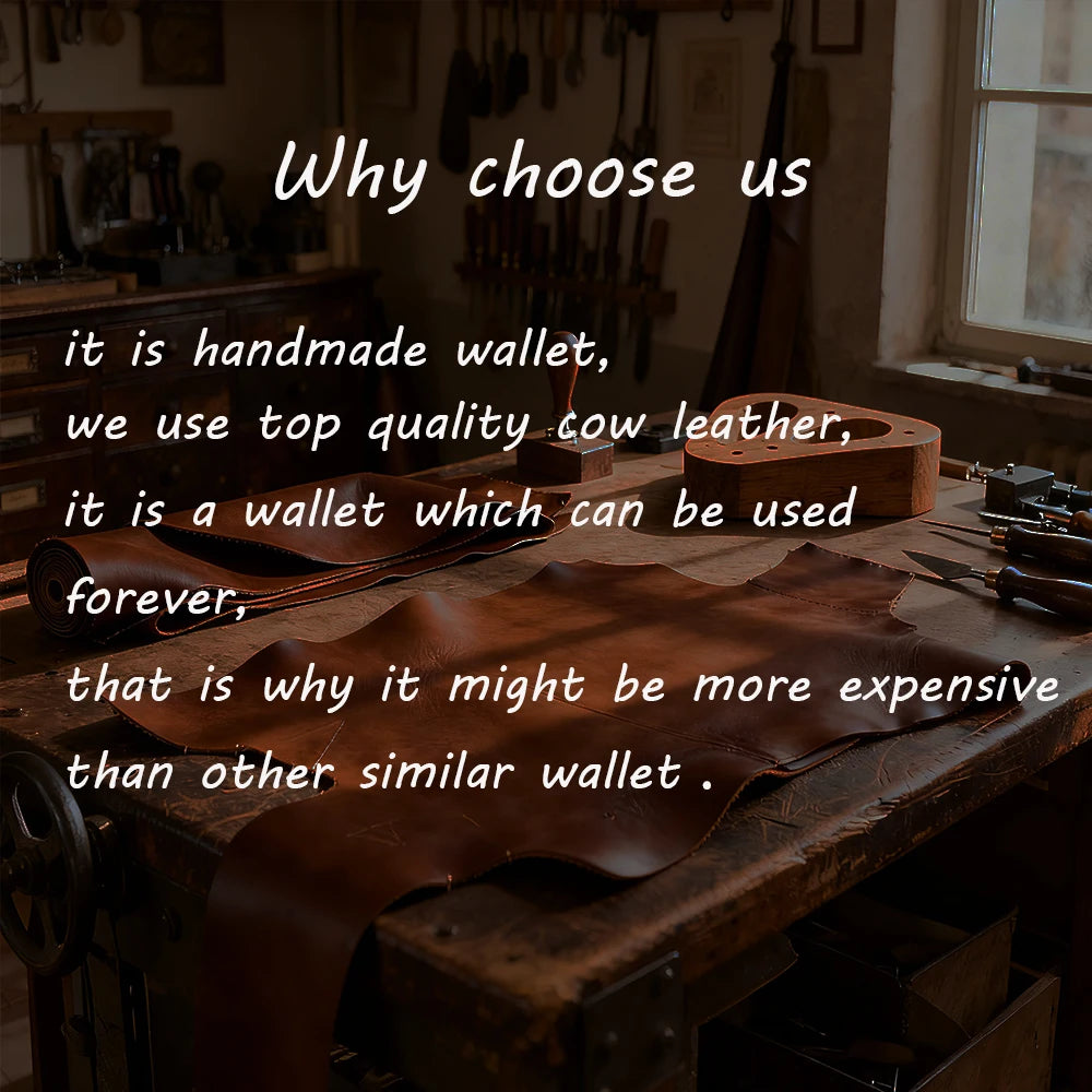 High Capacity Genuine Leather Women's RFID Wallet Name Engraving Card Holders Vintage Unisex Wallet Zipper Coin Purse for Girls