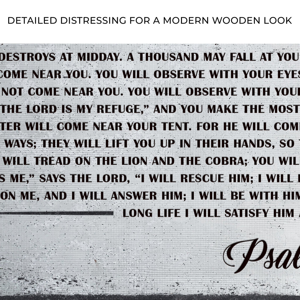 Psalm 91 - Whoever Dwells In The Shelter Of The Most High Sign IV