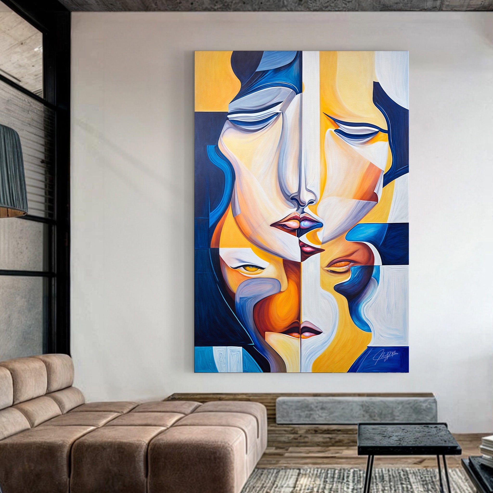 Canvas Print: "Talk"