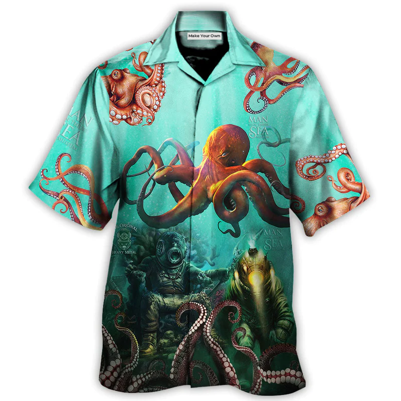 Octopus Custom Logo Unique - Hawaiian Shirt