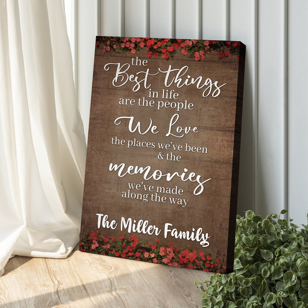 Best Things In Life Sign II